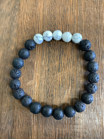 Stone Bracelet 8mm | Stretch Stone Bracelet