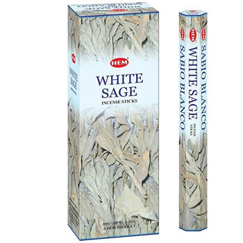 Incense Sticks | White Sage HEM Hexagon Incense Sticks
