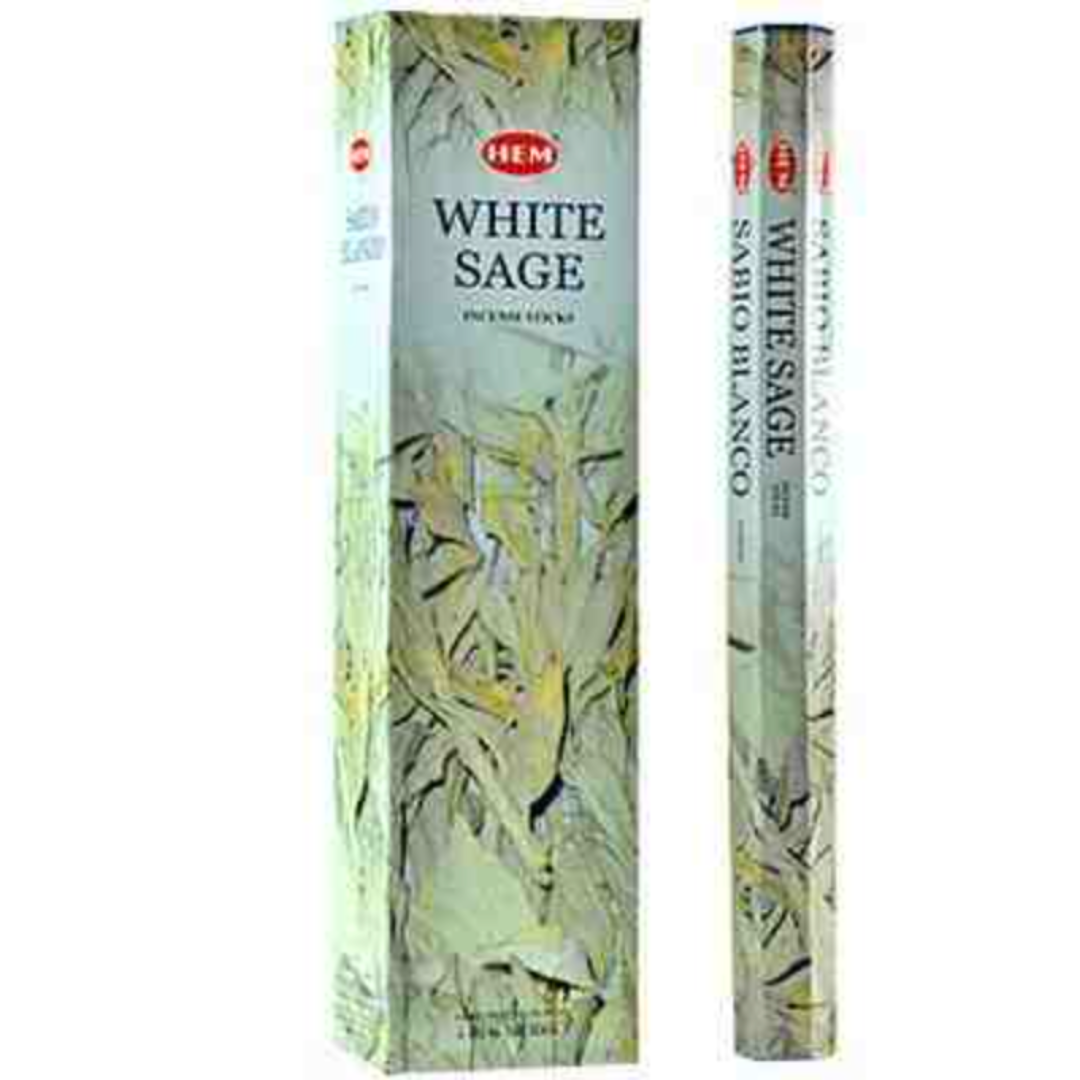 Incense Sticks | White Sage HEM Jumbo 16" Incense Sticks