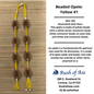 Opele Ifa | Beaded Opele | Brass Opele [FREE SHIPPING USA]