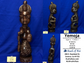 Orisa Statues | Yemoja Wood Statue - Style 4