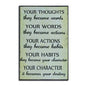 Your Thoughts Wall Plaque
