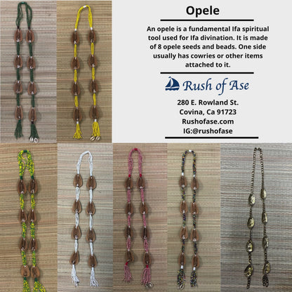 Opele Ifa | Beaded Opele | Brass Opele [FREE SHIPPING USA]