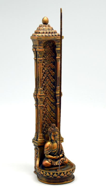 Incense Burner | Buddha Tall Copper Incense Burner