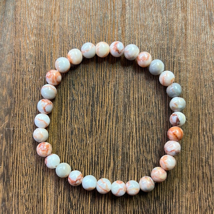 Stone Bracelet 6mm | Stretch Stone Bracelet