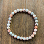 Stone Bracelet 6mm | Stretch Stone Bracelet