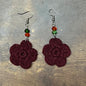 Earrings | African Imported Crochet Earrings