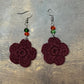 Earrings | African Imported Crochet Earrings