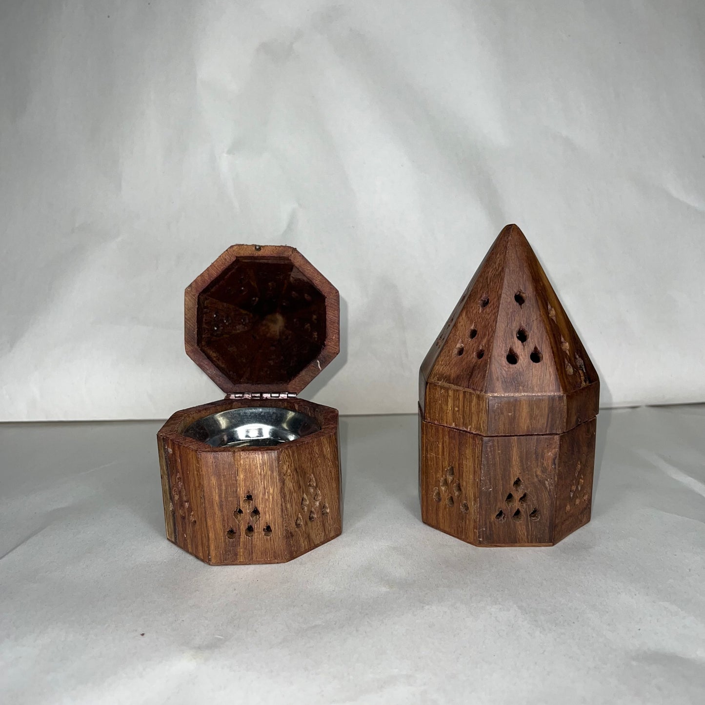 Wooden Temple Burner