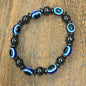 Stone Bracelet 8 mm | Magnetic Hematite Bracelet