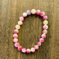 Stone Bracelet 8mm | Stretch Stone Bracelet
