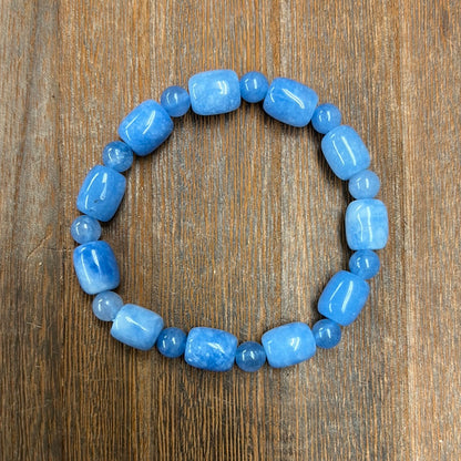 Stone Bracelet | Stone Stretch Bracelet - Mixed 6mm & 10mm