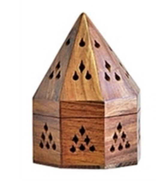 Wooden Temple Burner