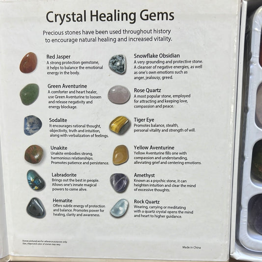 Stones | Spiritual Wellness Kit: Crystal Healing Gemstones