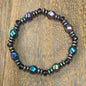 Stone Bracelet 8 mm | Magnetic Hematite Bracelet