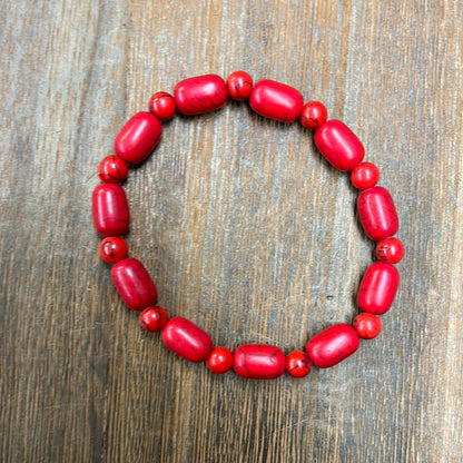 Stone Bracelet | Stone Stretch Bracelet - Mixed 6mm & 10mm