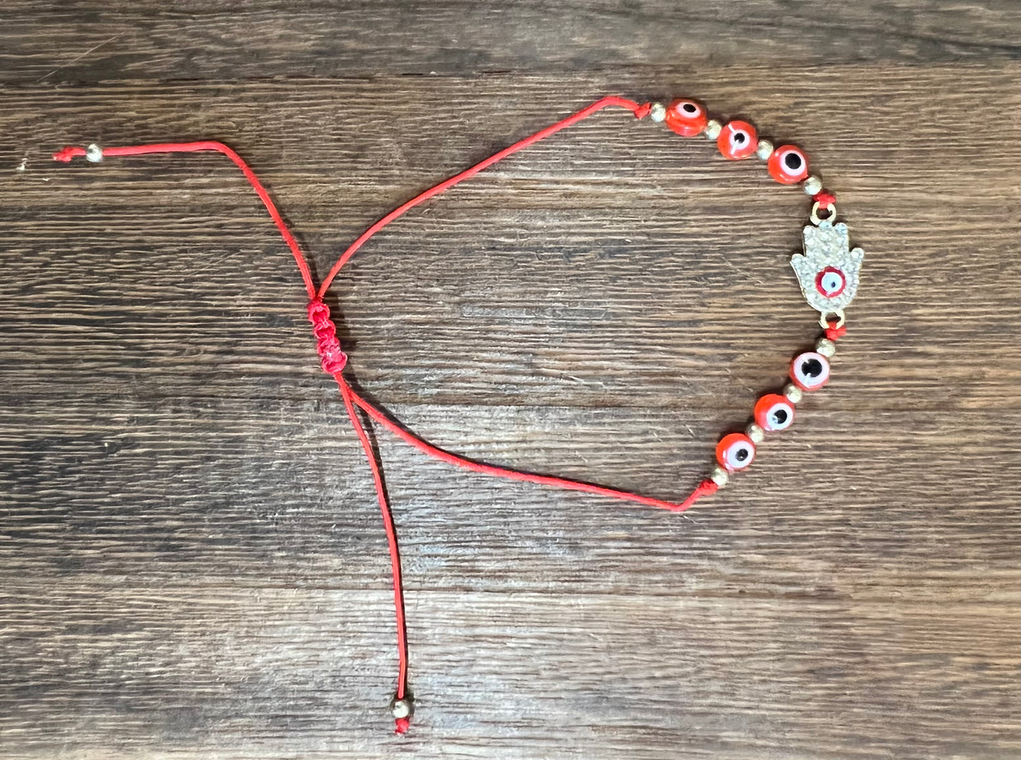 Bracelets |  Hamsa Evil Eye Adjustable Bracelets