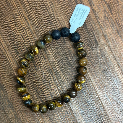 Stone Bracelet 8mm | Stretch Stone Bracelet