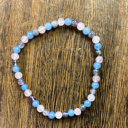 Stone Bracelet 4mm | Stone Stretch Bracelet
