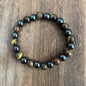 Stone Bracelet 8 mm | Magnetic Hematite Bracelet