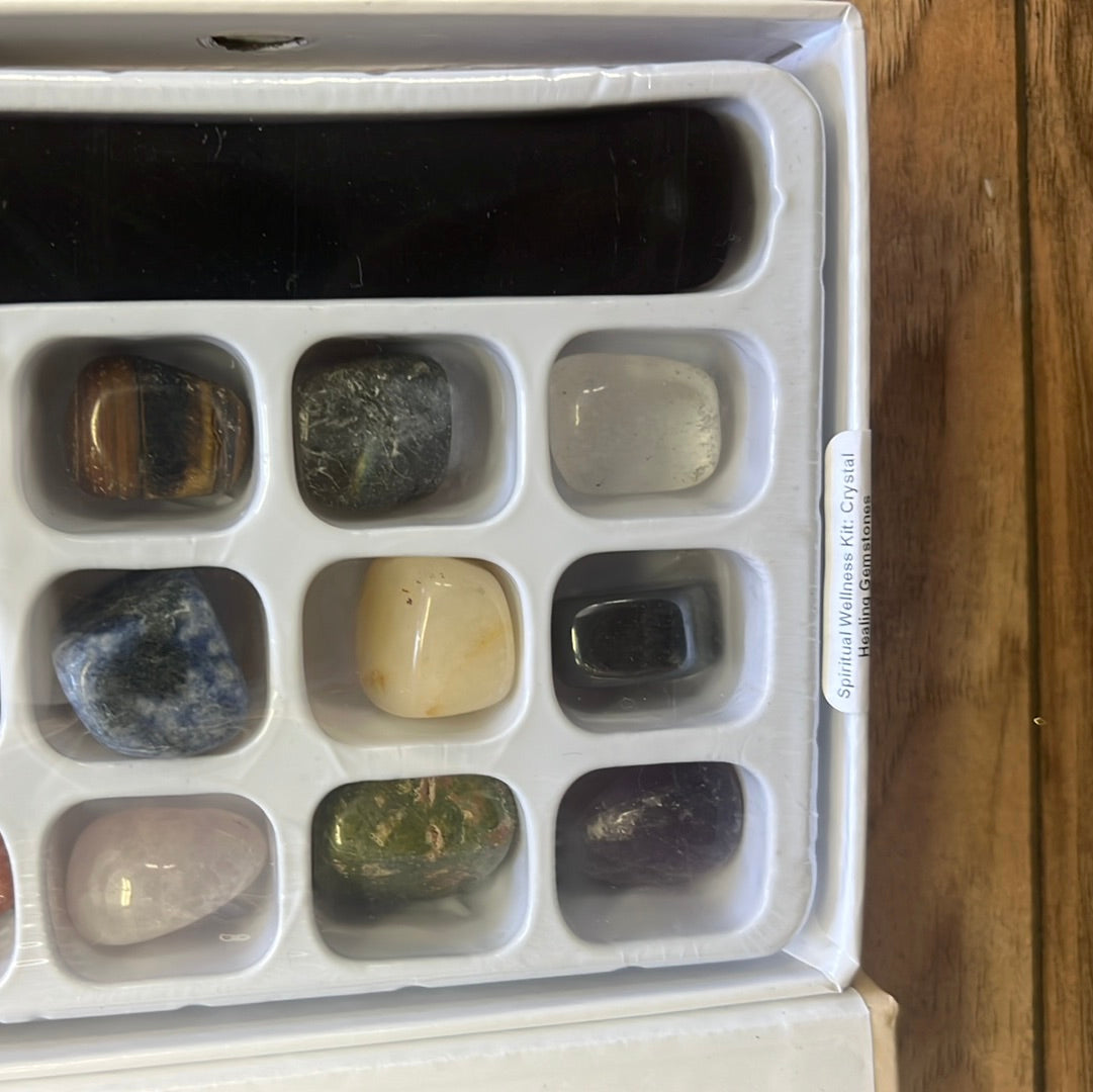 Stones | Spiritual Wellness Kit: Crystal Healing Gemstones
