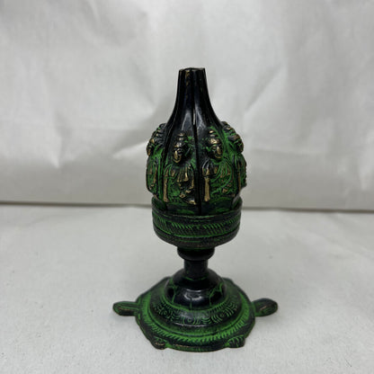 Incense Burner | Lotus Antique Brass Burner